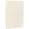 JAM Paper White Wove Strathmore 8.5" x 14" 80lb. Cardstock, 50 Sheets